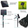 Instalatie 100 LED cu panou solar si controler, lungime 10 metri , IP44