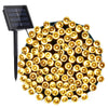 Instalatie 100 LED cu panou solar si controler, lungime 10 metri , IP44