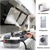 Aparat de curatat cu abur Tobi , 1500W, rezervor 1200ml, 6 trepte de abur, alb, 20.5x15x14cm, 9 accesorii incluse