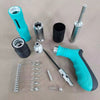 Kit Pistol Pneumatic Pentru Fixare Cuie Si Nituri | 30 cm | Calibru 7.3 mm | +100 Nituri