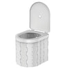 Toaleta Portabila Pliabila din ABS, Capacitate 200 kg, Pentru Camping si Drumetii