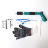Kit Pistol Pneumatic Pentru Fixare Cuie Si Nituri | 30 cm | Calibru 7.3 mm | +100 Nituri