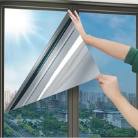 Autocolant geamuri 300 x 60 cm, protectie UV
