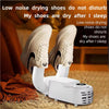 Uscator electric pentru incaltaminte cu functie de dezinfectare UV, suport reglabil si temporizator, design pliabil