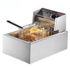 Friteuza Electrică Profesională din Inox Putere 2500W, 5.5 L