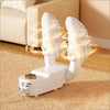 Uscator electric pentru incaltaminte cu functie de dezinfectare UV, suport reglabil si temporizator, design pliabil