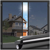 set 4 x Autocolant geamuri 300 x 60 cm, protectie UV
