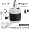 Dus portabil electric cu robinet, pentru camping si drumetii