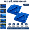 Prelata impermeabila cu inele, tratata UV, rezistentă la apa 1+1 Gratis 2x3 m