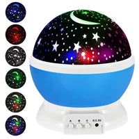 Proiector stelute Star Master, 4 x LED, USB, functie rotatie