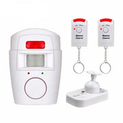 Alarma wireless cu 2 telecomenzi si senzor de miscare cu infrarosu