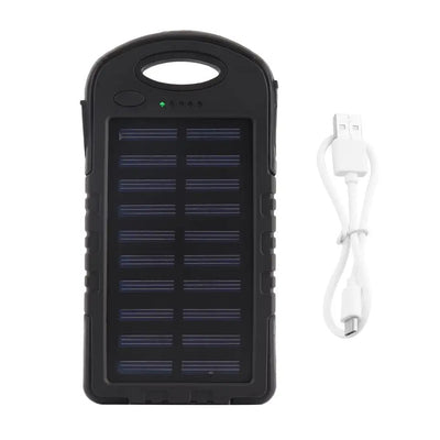 Baterie externa cu incarcare solara, PowerBank, ES500, 5000mAh