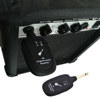 Set sistem wireless transmitator si receptor pentru chitara, A8 Original Sound