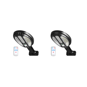 Set 2x Lampi Solare, 30W, 106 LED , 3 moduri de functionare , 90 SMD ,WOLF WORLD ™